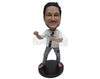 Custom Bobblehead Martial Arts Instructor Ready To Train Some Students - Sports & Hobbies Boxing & Martial Arts Personalized Bobblehead & Cake Topper