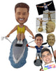 Custom Bobblehead Handsome Male Rower Ready For The Competition - Sports & Hobbies Surfing & Water Sports Personalized Bobblehead & Cake Topper