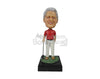 Custom Bobblehead Classic Golfer With A Golf Club Posing For Pictures - Sports & Hobbies Golfing Personalized Bobblehead & Cake Topper