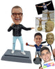 Custom Bobblehead Stylish singer having a great time hitting high notes - Sports & Hobbies Super Executives Personalized Bobblehead & Action Figure