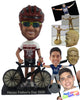 Custom Bobblehead Great cyclist ready to win the competition - Sports & Hobbies Cycling Personalized Bobblehead & Action Figure