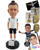 Custom Bobblehead Champion soccer player posing for the fans - Sports & Hobbies Soccer Personalized Bobblehead & Action Figure