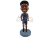 Custom Bobblehead Professional olympic runnes ready to win the race for his country - Sports & Hobbies Running Personalized Bobblehead & Action Figure
