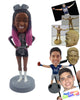 Custom Bobblehead Super cheerleader giving the team high hopes for the game - Sports & Hobbies Cheerleading Personalized Bobblehead & Action Figure