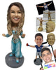 Custom Bobblehead Gorgeous Girl In Arabic Costume - Super Heroes & Movies Movie Characters Personalized Bobblehead & Cake Topper