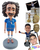 Custom Bobblehead Hilarious looking coach with big belly and very skinny legs - Super Heroes & Movies Movie Characters Personalized Bobblehead & Action Figure