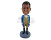 Custom Bobblehead Founding father custome wearing traditional garment - Super Heroes & Movies Movie Characters Personalized Bobblehead & Action Figure