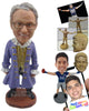 Custom Bobblehead Medieval Gentleman In Vintage Outfit - Super Heroes & Movies Movie Characters Personalized Bobblehead & Cake Topper