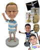 Custom Bobblehead Small Boy In T-Shirt And Jeans Waving Hello - Parents & Kids Babies & Kids Personalized Bobblehead & Cake Topper