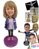 Custom Bobblehead Small Child Dressed Very Casually - Parents & Kids Babies & Kids Personalized Bobblehead & Cake Topper