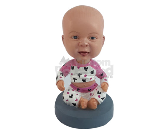 Custom Bobblehead Nice chuby baby with adorable clothes - Parents & Kids Babies & Kids Personalized Bobblehead & Action Figure