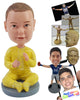 Custom Bobblehead Young baby boy wearing a nice onesie - Parents & Kids Babies & Kids Personalized Bobblehead & Action Figure