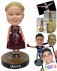 Custom Bobblehead Beautiful young girl wearng a nice dance dress and shoes - Parents & Kids Babies & Kids Personalized Bobblehead & Action Figure