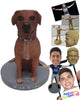 Custom Bobblehead Pet Labrador Golden Retriever Dog - Pets & Animals Dogs Personalized Bobblehead & Cake Topper