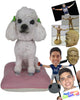 Custom Bobblehead Poodle Pet Dog - Pets & Animals Dogs Personalized Bobblehead & Cake Topper