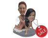 Custom Bobblehead Doggy Style Love Making Couple - Sexy & Funny Sexy & Naughty Personalized Bobblehead & Cake Topper