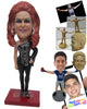 Custom Bobblehead Drag Queen In Sexy Outfit - Sexy & Funny Sexy & Naughty Personalized Bobblehead & Cake Topper