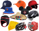 Hat, Cap, Sombrero, Helmet, Head Gear, Headset Prop & Accessory Add-on - Addon Options Personalized Bobblehead & Cake Topper